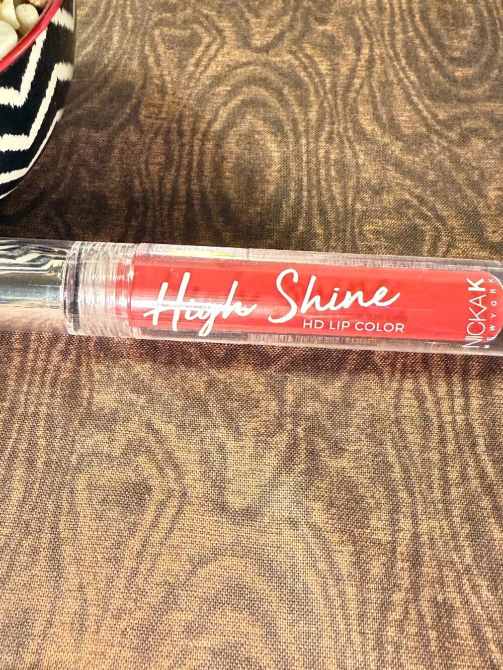 Nicka K High Shine HD Lip Color LCHD02 Very Cherry Lip Gloss New